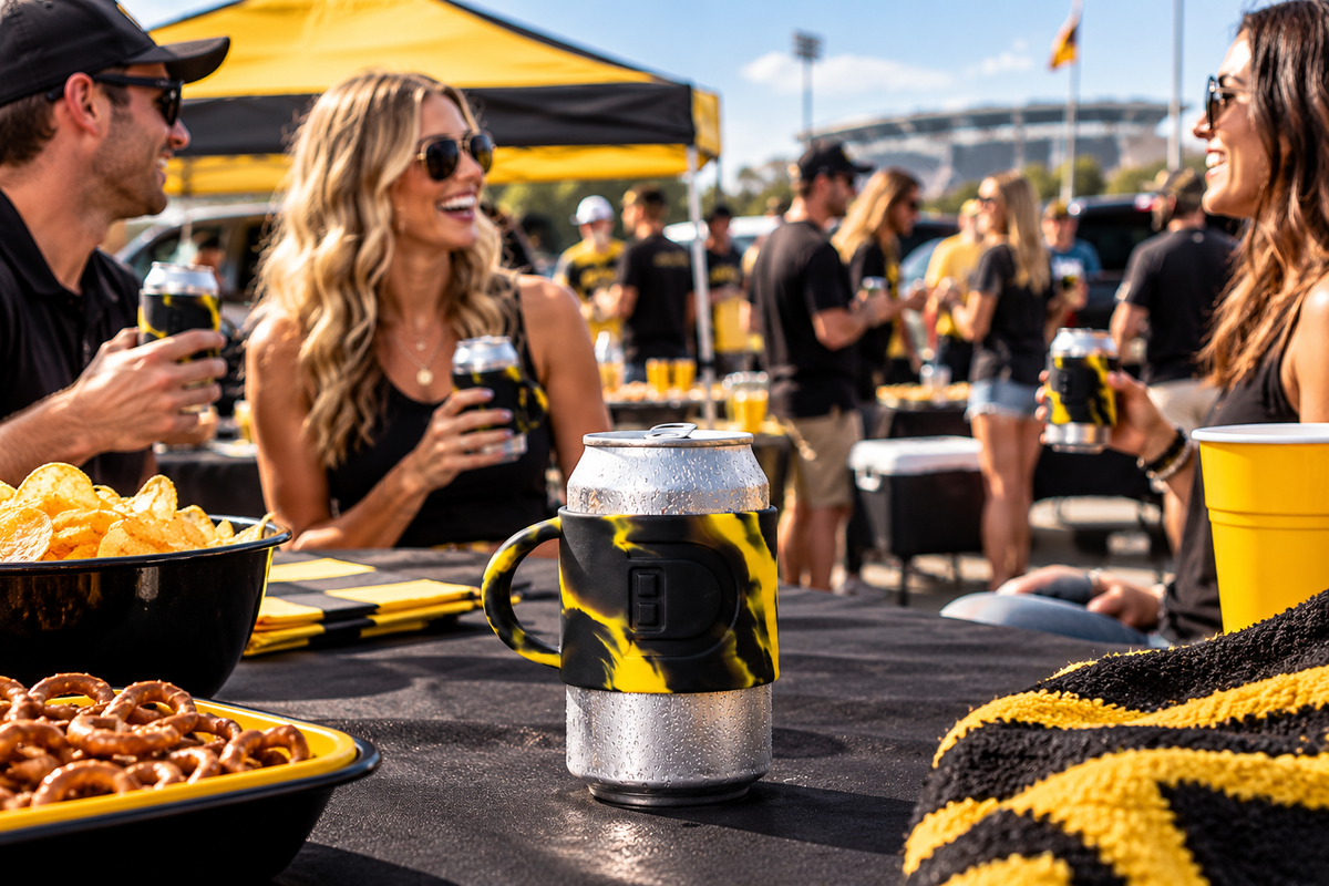 Dring: Black & Yellow Swirl