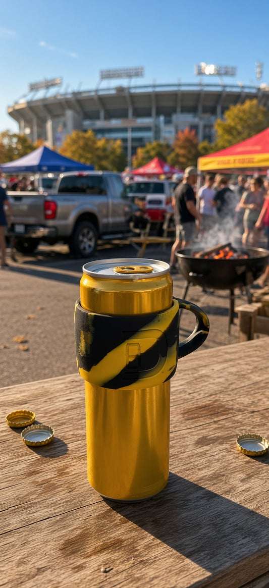 Dring Slim: Black & Yellow Swirl